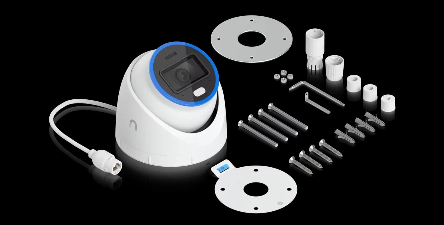Ubiquiti UVC-AI-Turret-W | Kamera IP | 4K, 1x GbE RJ45, IP66, PoE+