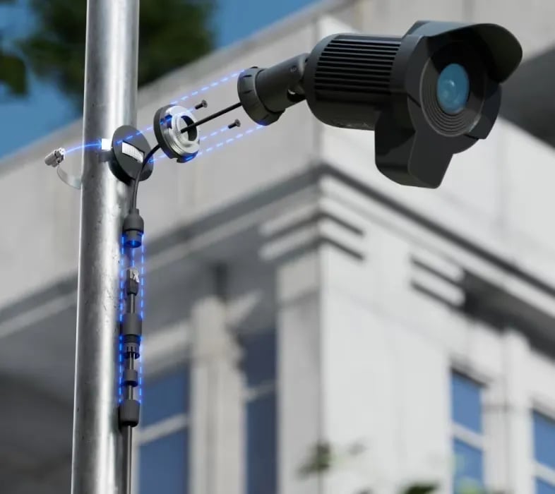Ubiquiti UVC-AI-LPR-B | Kamera IP | Rozpoznawanie tablic rejestracyjnych, 4K, 3x zoom optyczny, IP66