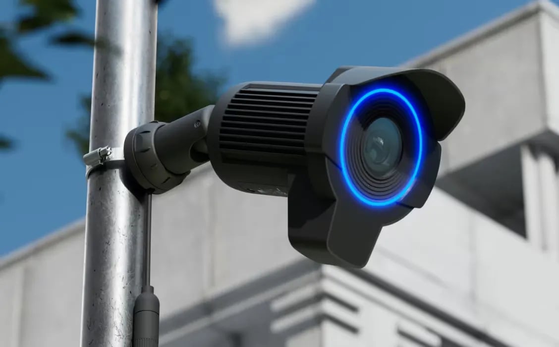 Ubiquiti UVC-AI-LPR-B | Kamera IP | Rozpoznawanie tablic rejestracyjnych, 4K, 3x zoom optyczny, IP66