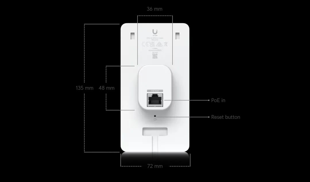 Ubiquiti UA-Intercom-Viewer-3 | Monitor do domofonu UniFi Access | 5