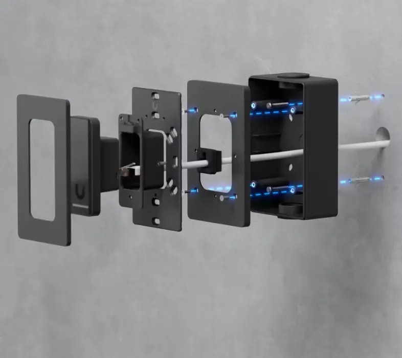 Ubiquiti UACC-Reader-JB-B | Skrzynka przyłączeniowa dla czytnika dostępu Access Reader | Czarna, Reader Junction Box