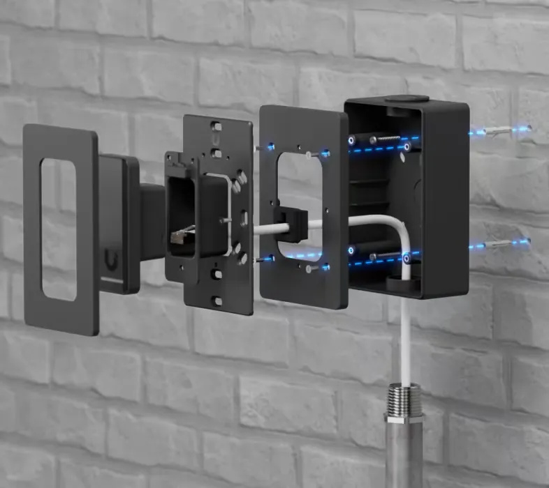 Ubiquiti UACC-Reader-JB-B | Skrzynka przyłączeniowa dla czytnika dostępu Access Reader | Czarna, Reader Junction Box