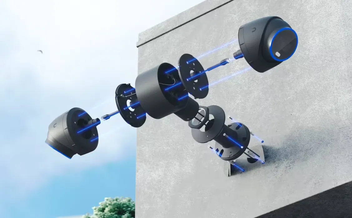 Ubiquiti UACC-Camera-DM-B | Uchwyt montażowy dla dwóch kamer UniFi | dedykowany dla UniFi Bullet, Dome, Turret