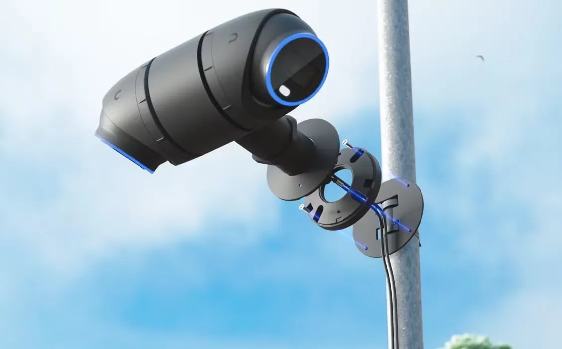 Ubiquiti UACC-Camera-DM-B | Uchwyt montażowy dla dwóch kamer UniFi | dedykowany dla UniFi Bullet, Dome, Turret