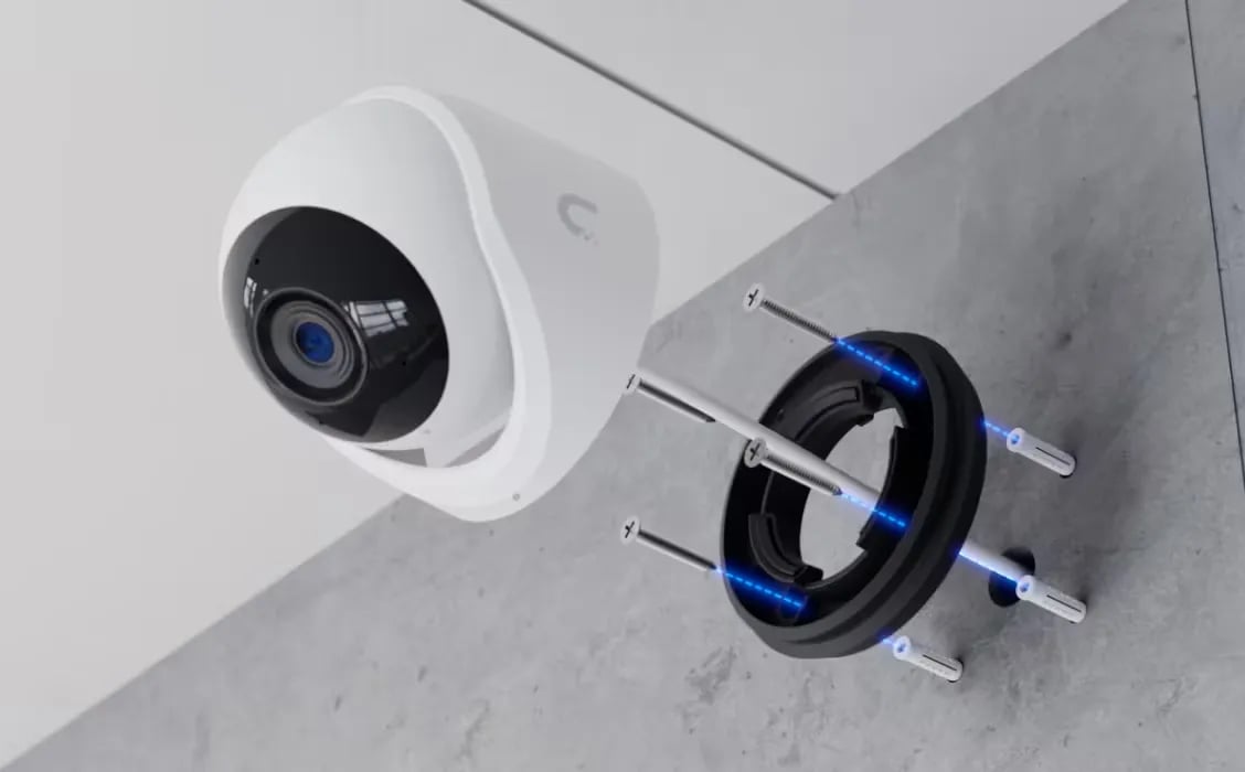 Ubiquiti UVC-G6-Turret-W | Kamera IP | 4K, 1x RJ45 100Mb/s, IP66, PoE