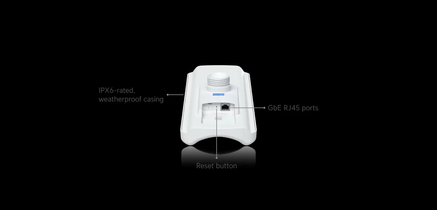 Ubiquiti UDB-Pro-Sector | Stacja bazowa, punkt dostępowy | WiFi 5, 400 Mbps, 5km+, IPX6, 1x GbE RJ45