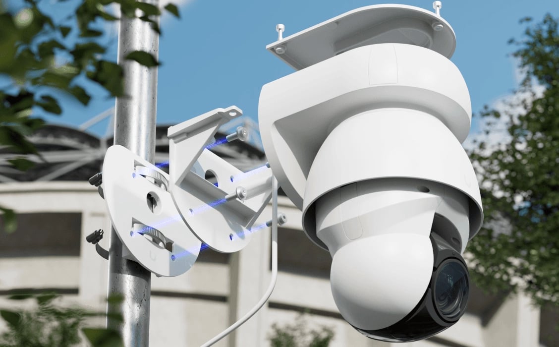 Ubiquiti UVC-AI-PTZ-W | Kamera IP | AI PTZ Industrial, 4k (8MP), 22x zoom optyczny, IP66