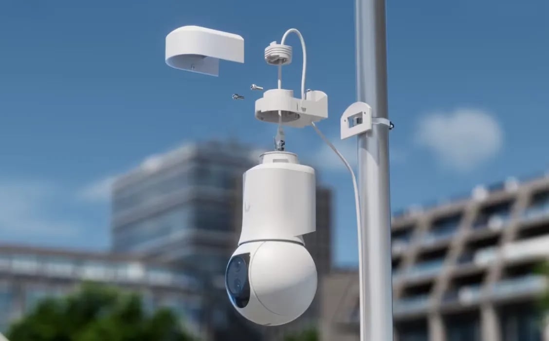 Ubiquiti UVC-G6-PTZ-W | Kamera IP | 4k, 8MP, 10x zoom hybrydowy, 1x RJ45 100Mbps, IP66