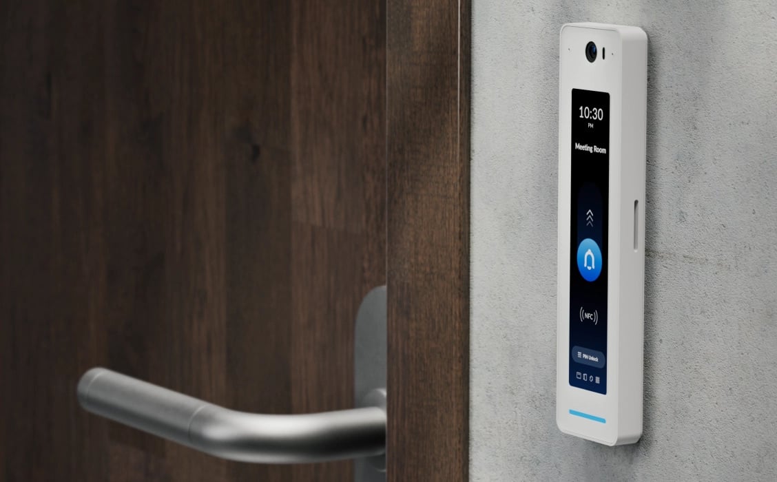 Ubiquiti UA-G3-Pro-W | Czytnik dostępu NFC Bluetooth | UniFi Access Reader G3 Pro, Ekran dotykowy, Kamera, Interkom, BT4.2, IP55, PoE