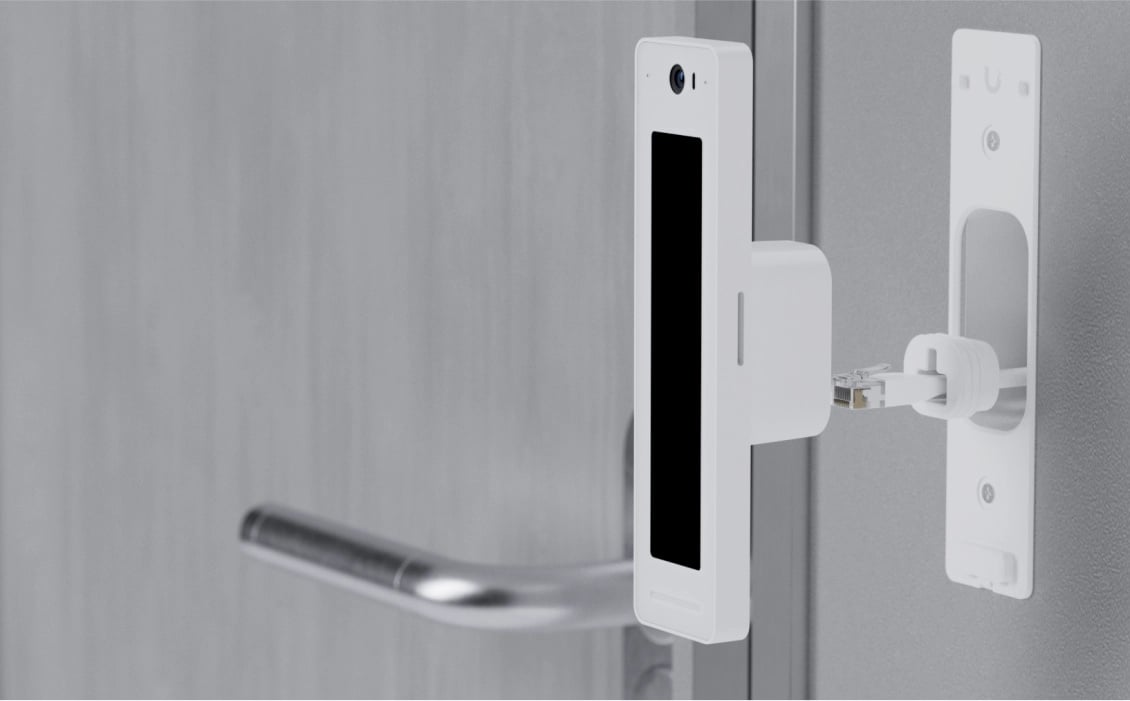 Ubiquiti UA-G3-Pro-W | Czytnik dostępu NFC Bluetooth | UniFi Access Reader G3 Pro, Ekran dotykowy, Kamera, Interkom, BT4.2, IP55, PoE