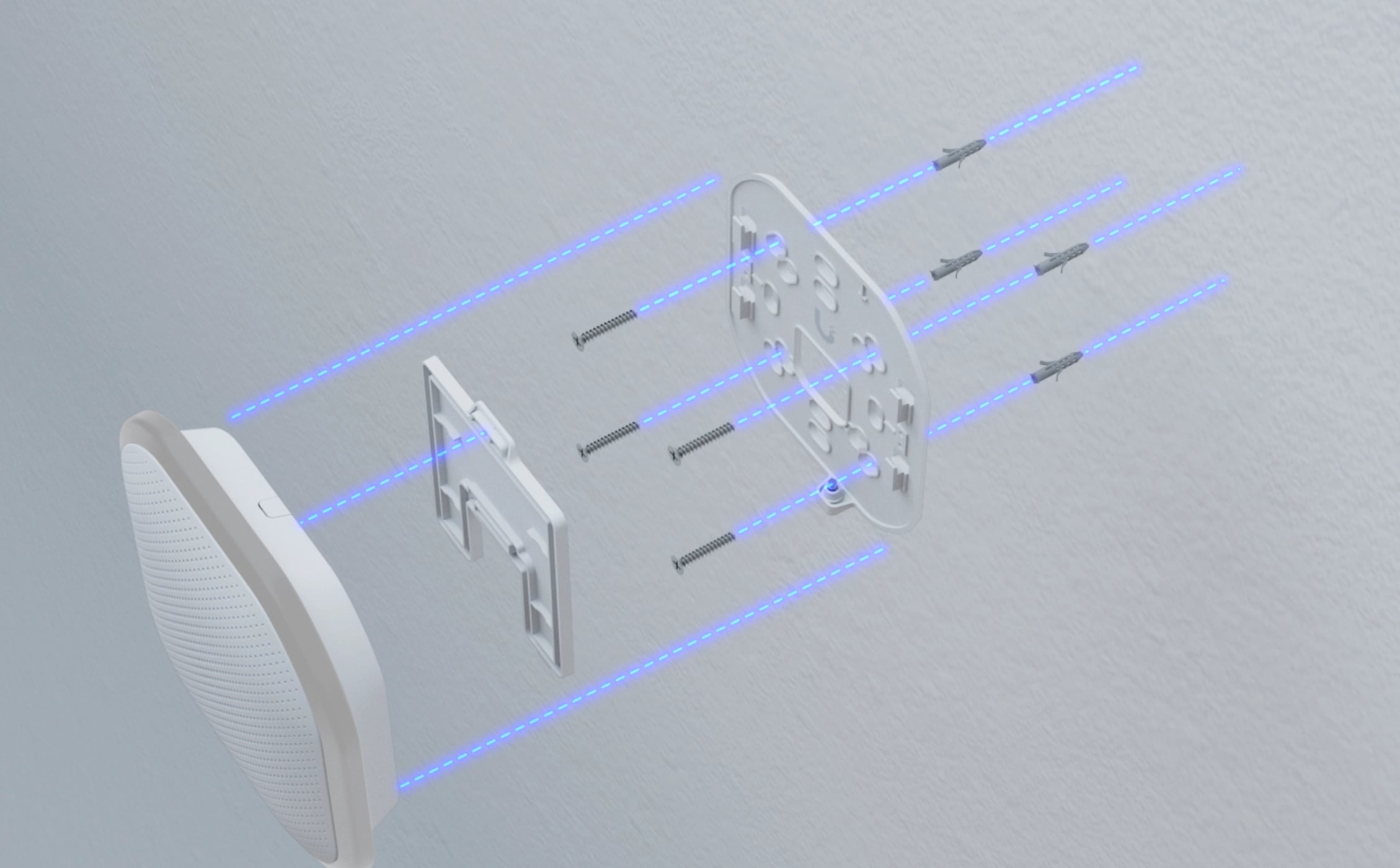 Ubiquiti UP-Siren-PoE | Syrena alarmowa | 110 dB, LED