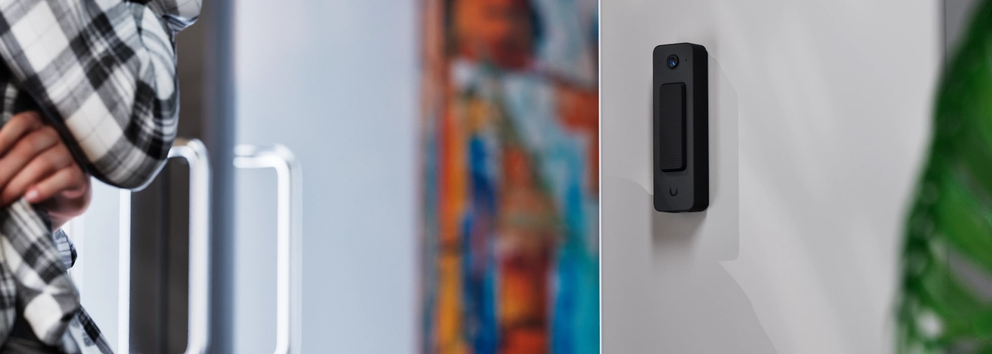Ubiquiti UVC-Doorbell-Lite-B | Wideodomofon | 1920 x 2560px, 24fps, 1x FE RJ45, IPX5
