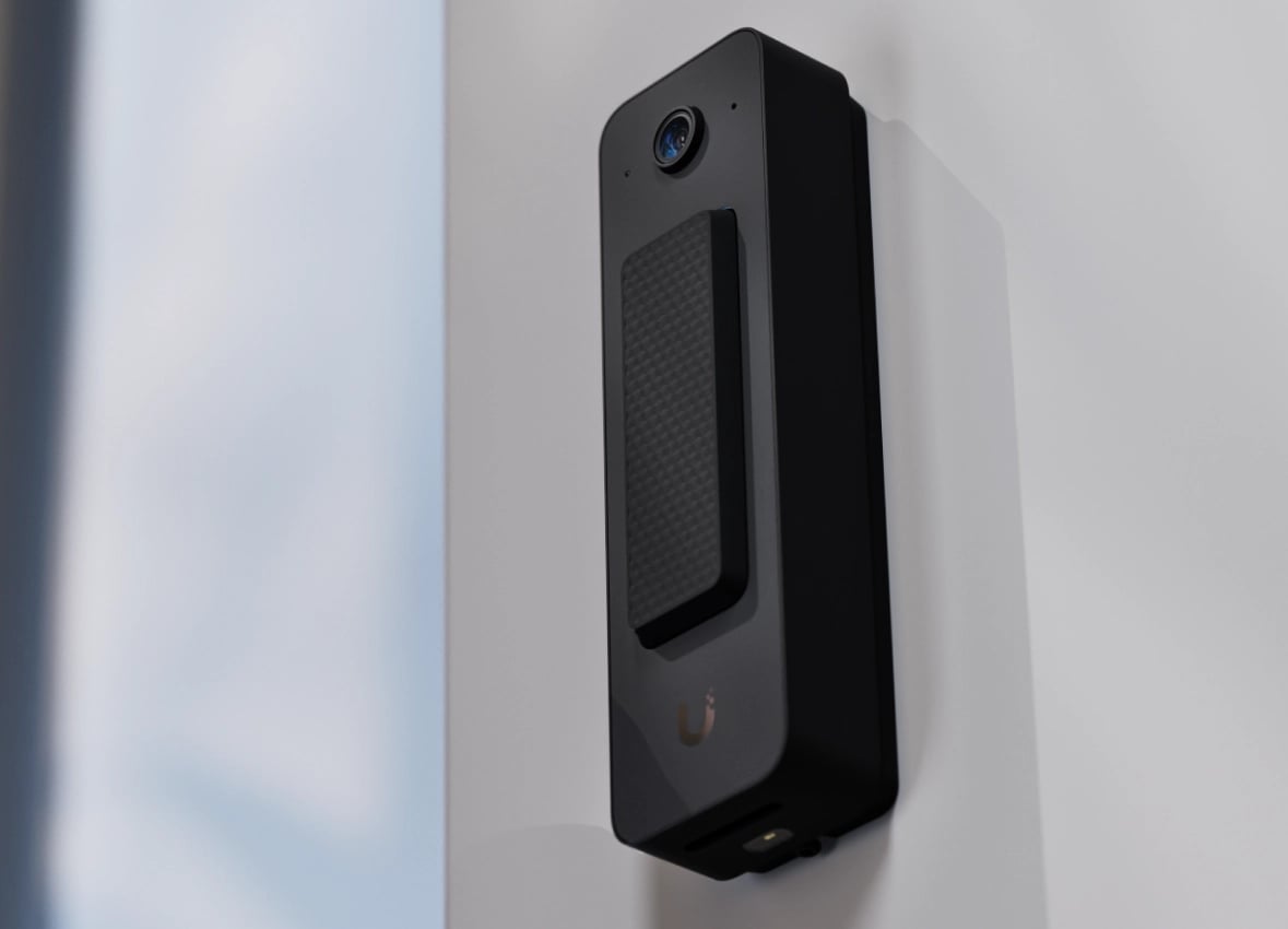 Ubiquiti UVC-Doorbell-Lite-B | Wideodomofon | 1920 x 2560px, 24fps, 1x FE RJ45, IPX5