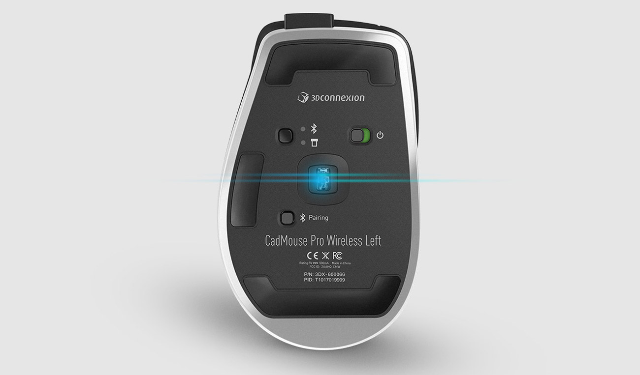 Manipulator 3Dconnexion CadMouse Pro Wireless Left
