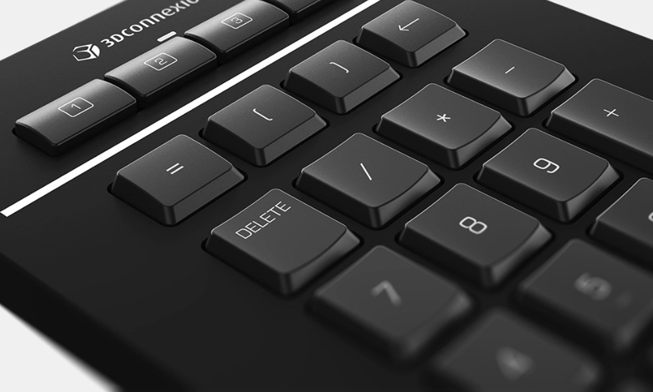 3Dconnexion Numpad Pro klawisze