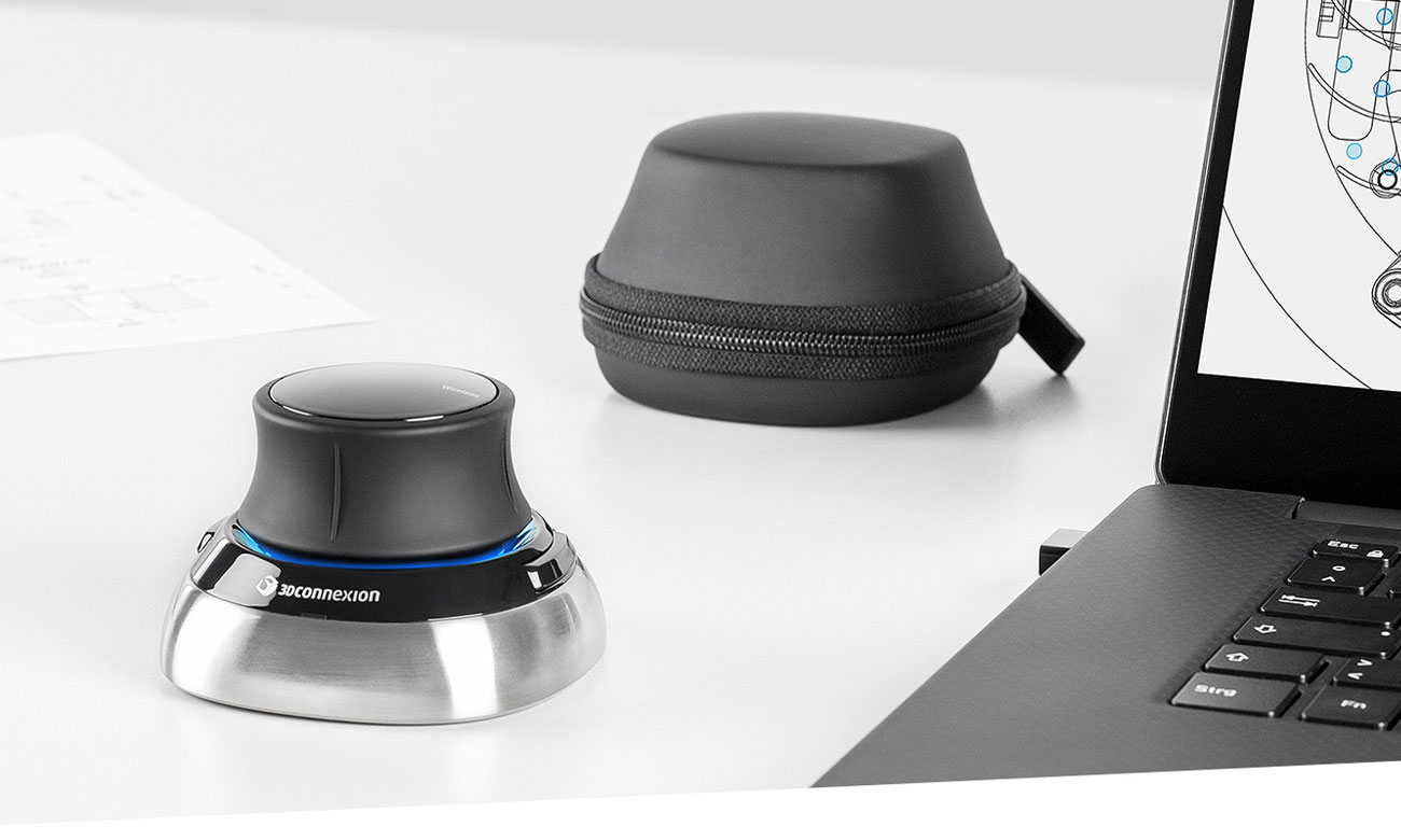 3Dconnexion SpaceMouse Wireless Zaawansowana nawigacja 3D gdziekolwiek jesteś