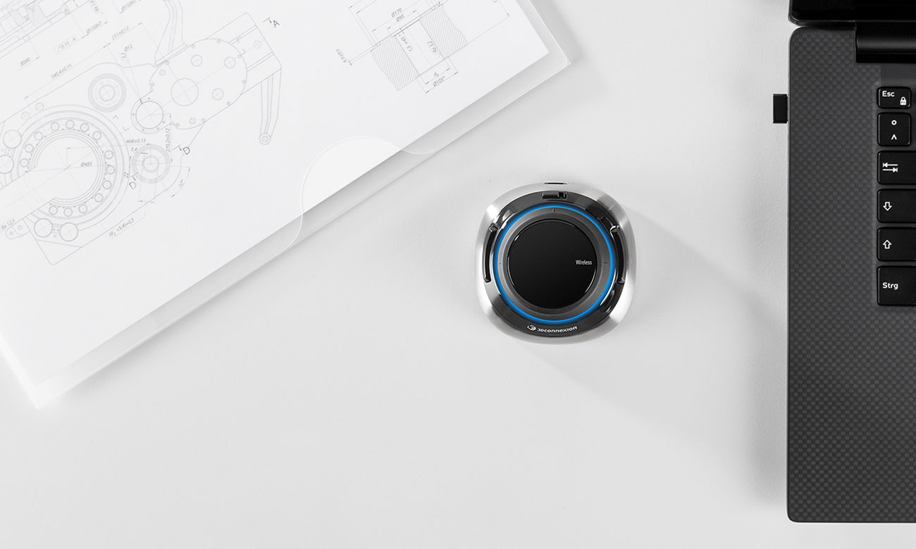 3Dconnexion SpaceMouse Wireless Połączenie bezprzewodowe i za pomocą kabla USB