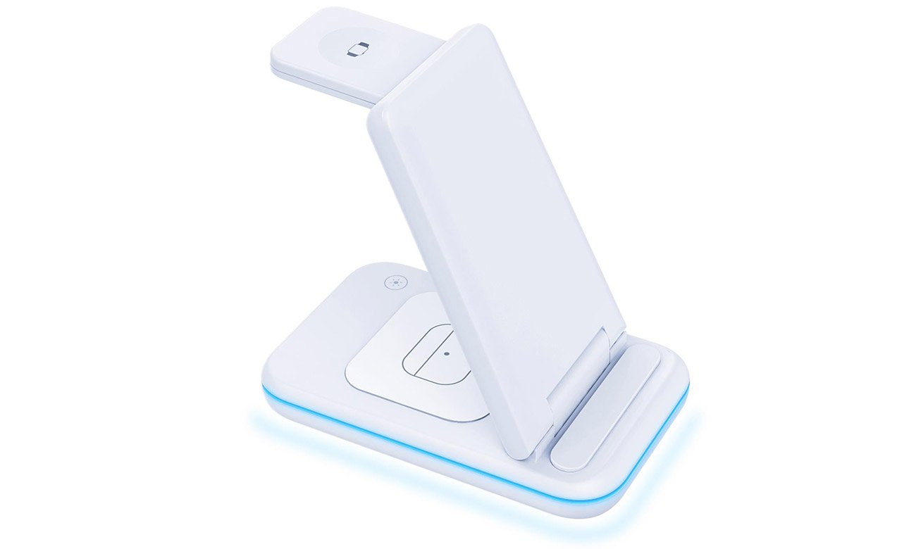 3mk Hyper Wireless Charger 3w1 15W trzy miejsca ładowania