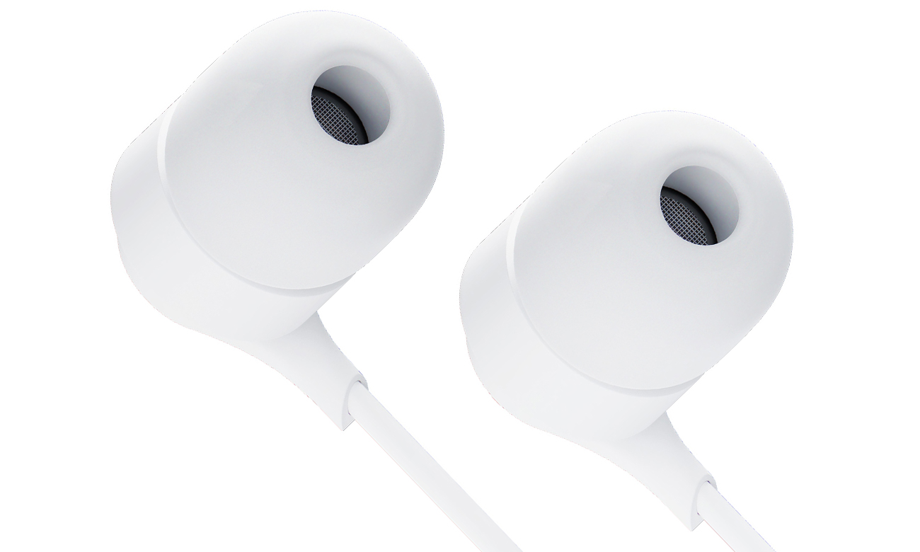 Słuchawki przewodowe 3mk Wired Earphones USB-C - Widok lewej i prawej słuchawki