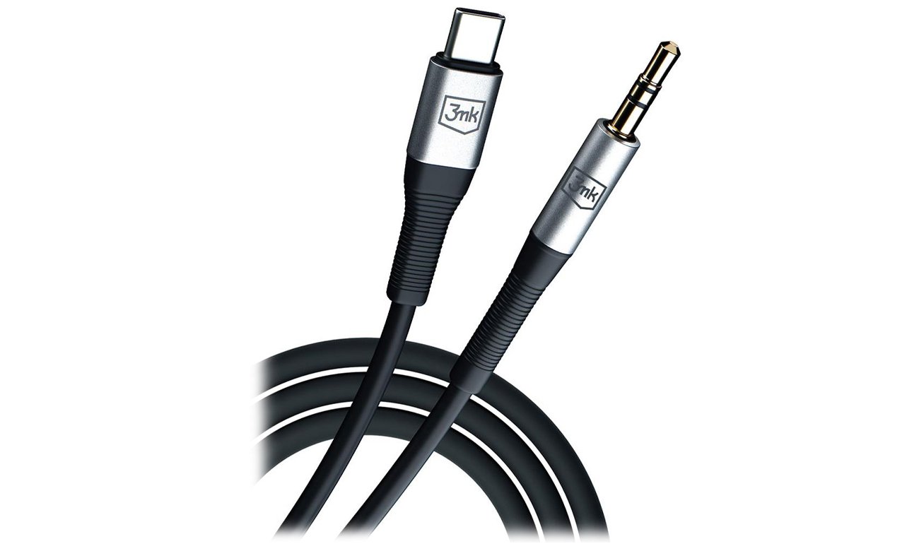 Adapter 3mk USB-C - minijack 3.5 mm