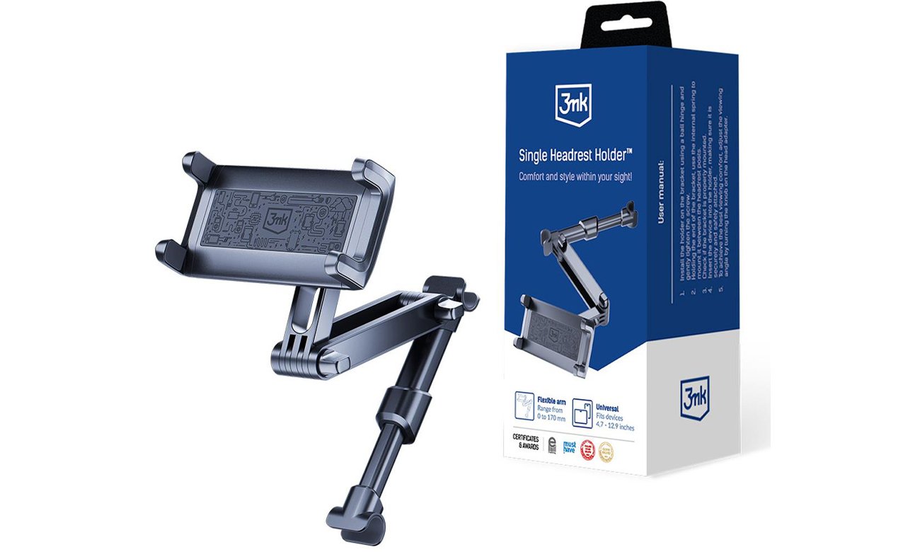 Uchwyt 3mk Single Headrest Holder