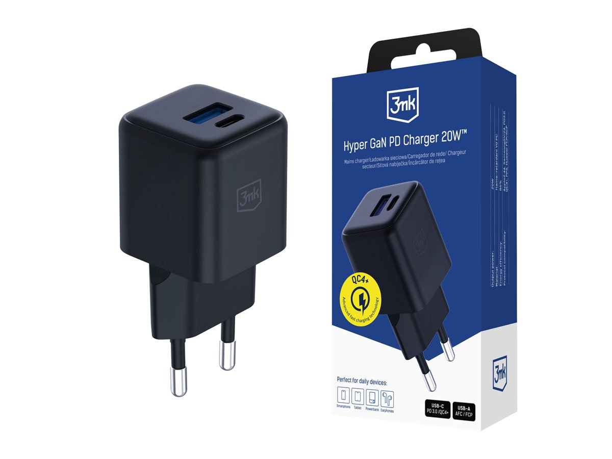 3mk hyper gan charger 20w pudełko