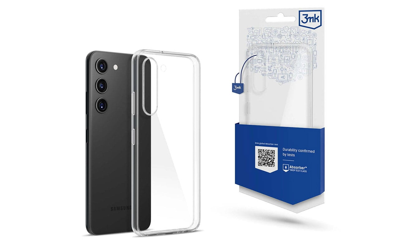 Etui 3mk Clear Case do Samsung Galaxy S23+