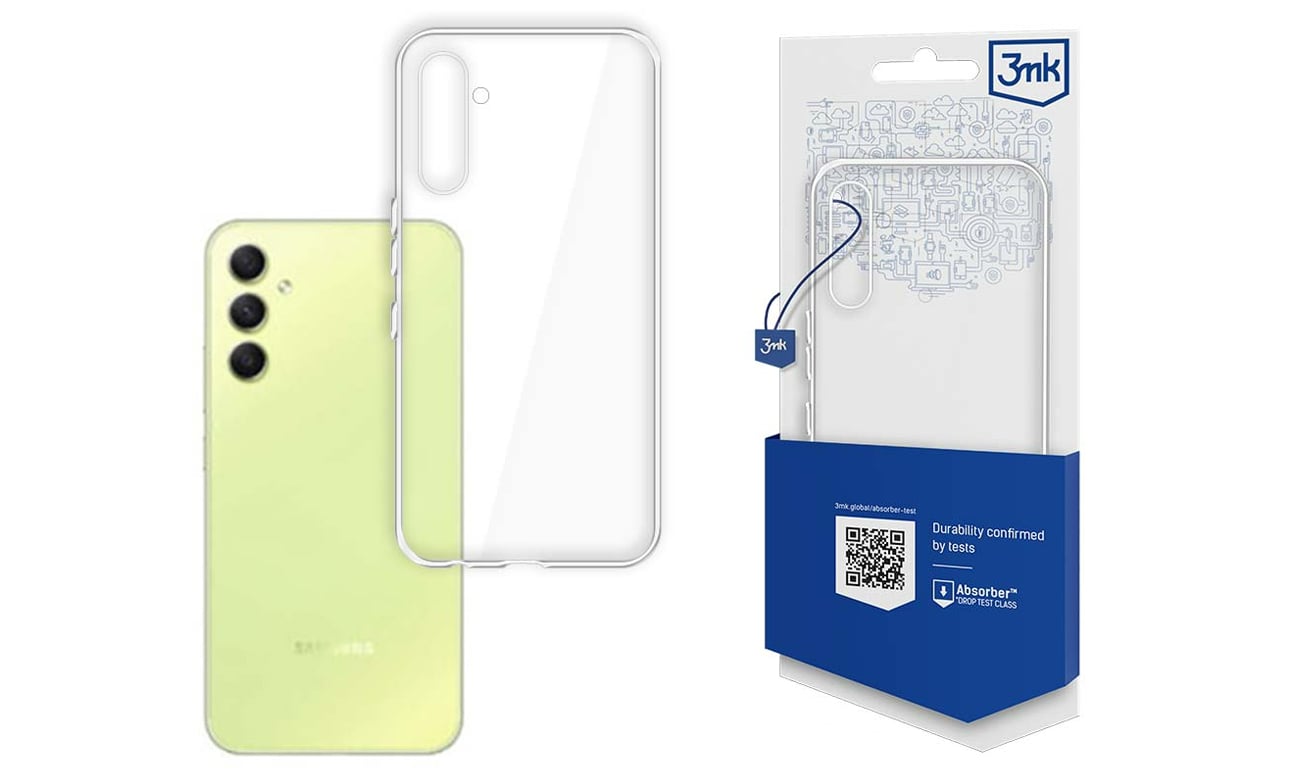 Etui 3mk Clear Case do Samsung Galaxy A34