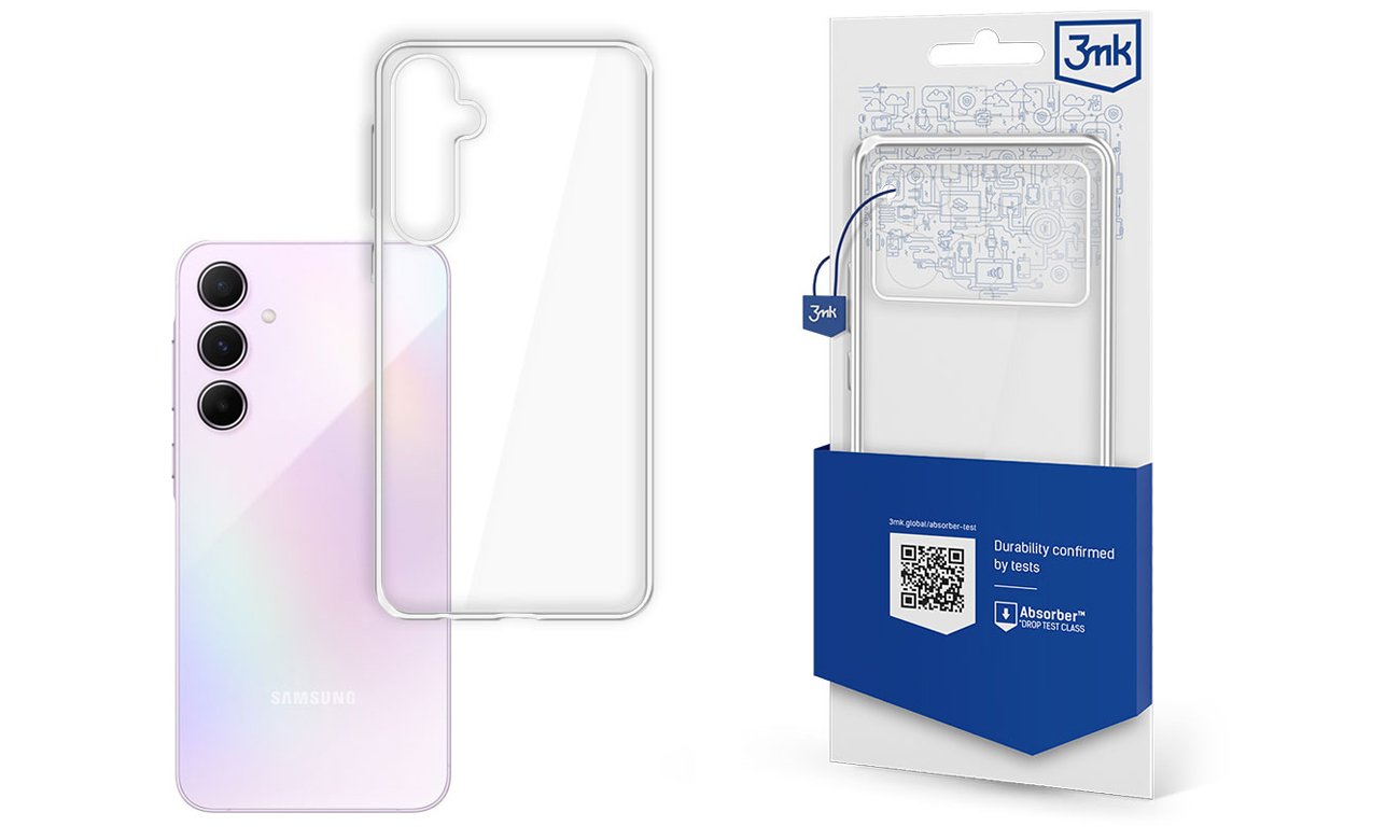 Etui 3mk Clear Case für Samsung Galaxy A55 5G