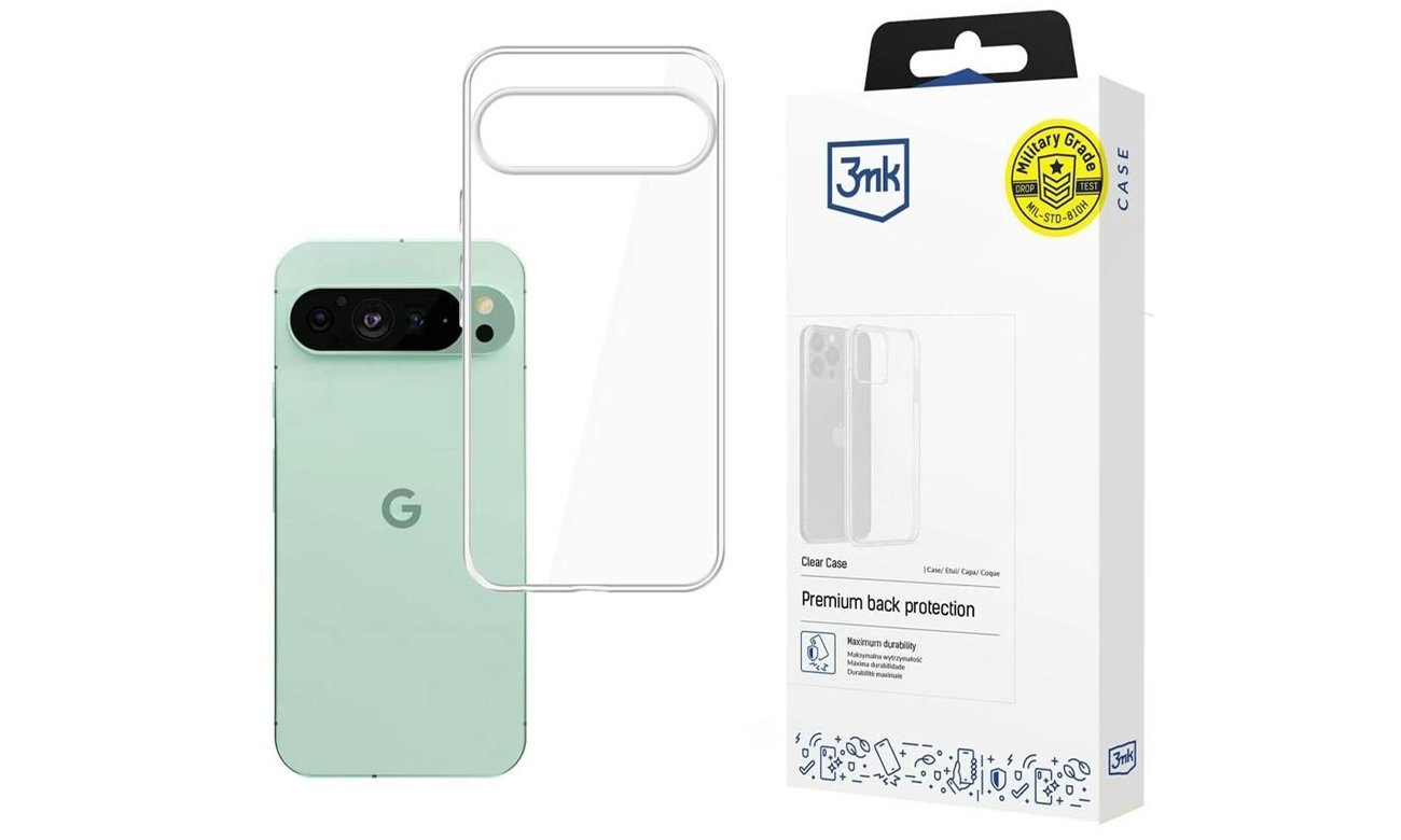3mk Clear Case do Google Pixel 9 / Pixel 9 Pro