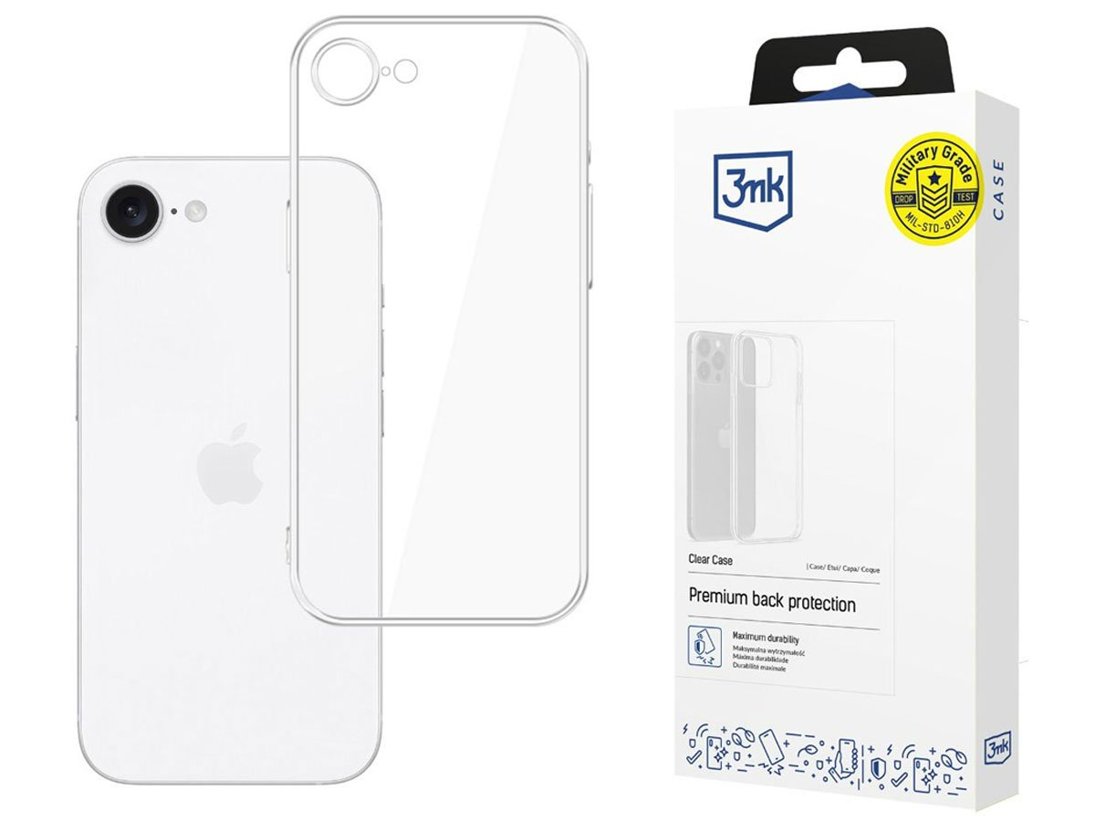 3mk Clear Case do iPhone 16E
