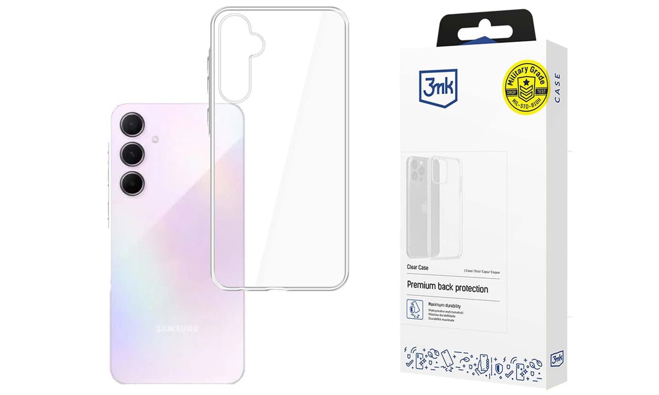 3mk Clear Case do Samsung Galaxy M35 5G