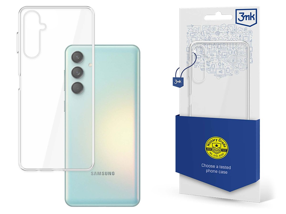 3mk Clear Case für Samsung Galaxy M55 5G