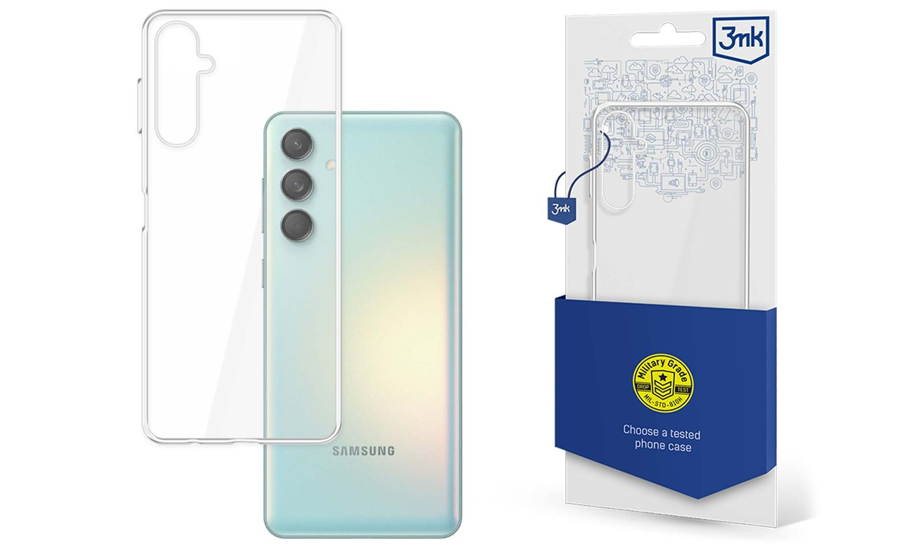 3mk Clear Case für Samsung Galaxy M55 5G