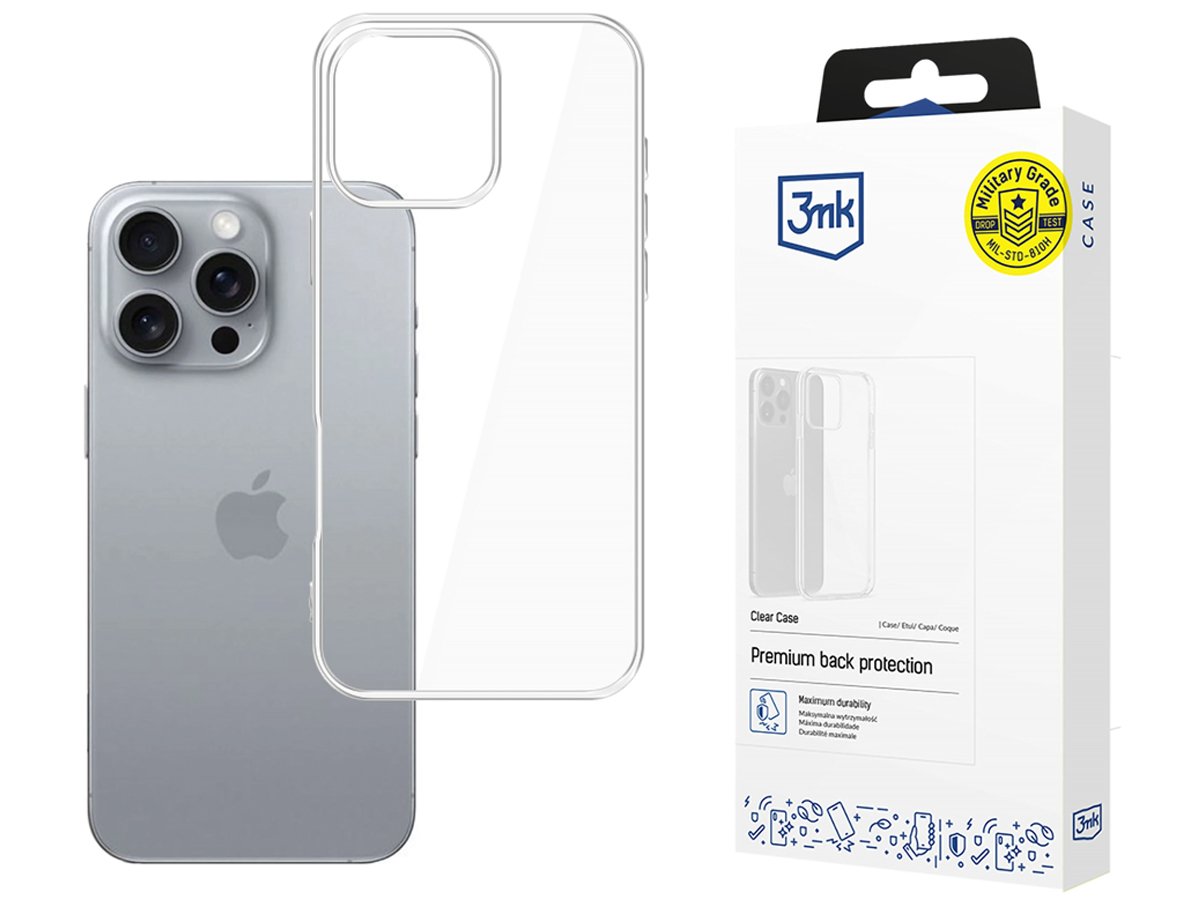 3mk Clear Case für iPhone 16 Pro