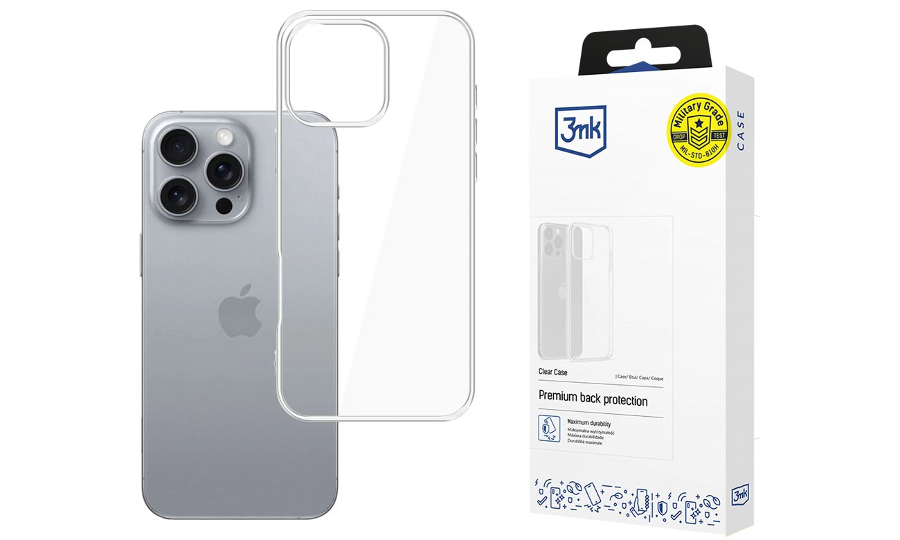 3mk Clear Case für iPhone 16 Pro