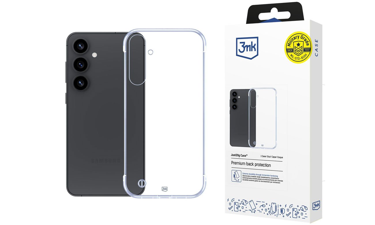 3mk Clear Case do Samsung Galaxy S25+