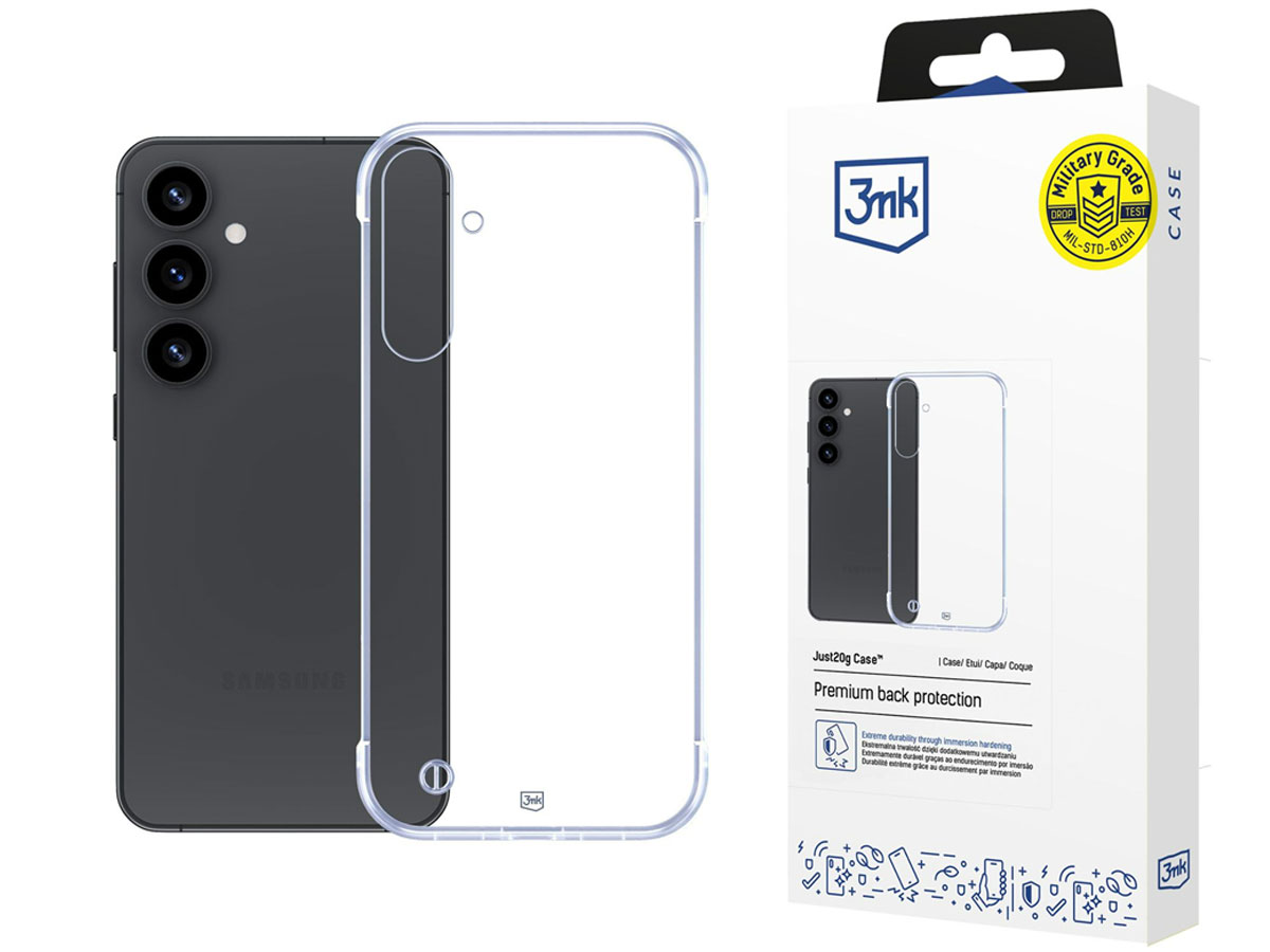 3mk Clear Case do Samsung Galaxy S25+