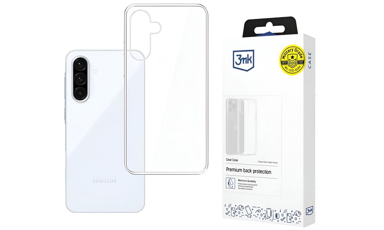 3mk Clear Case do Samsung Galaxy A36 / Galaxy A56
