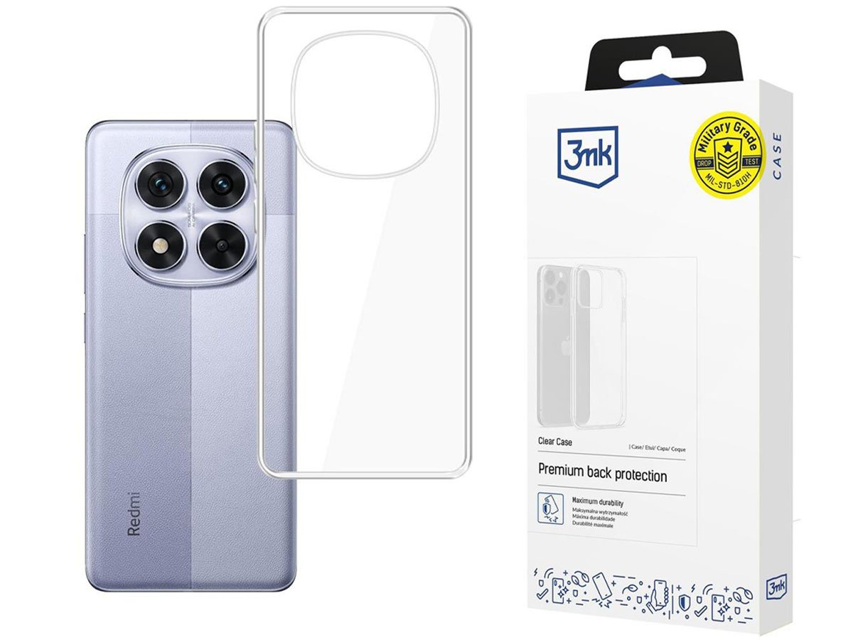 3mk Clear Case do Xiaomi Redmi Note 14 Pro 5G