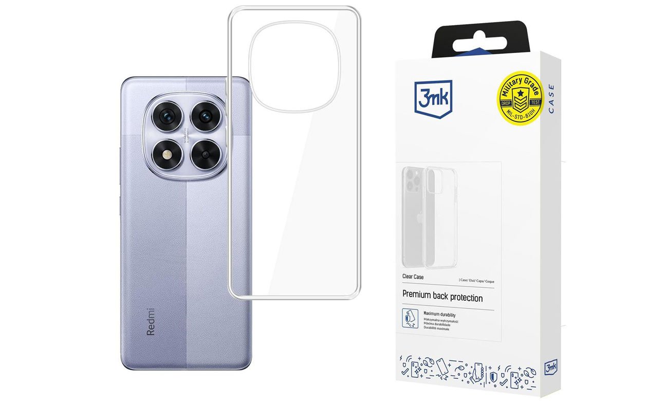 3mk Clear Case do Xiaomi Redmi Note 14 Pro 5G