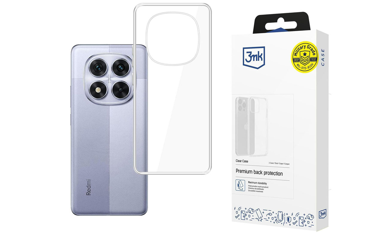 3mk Clear Case do Xiaomi Redmi Note 14 Pro 4G