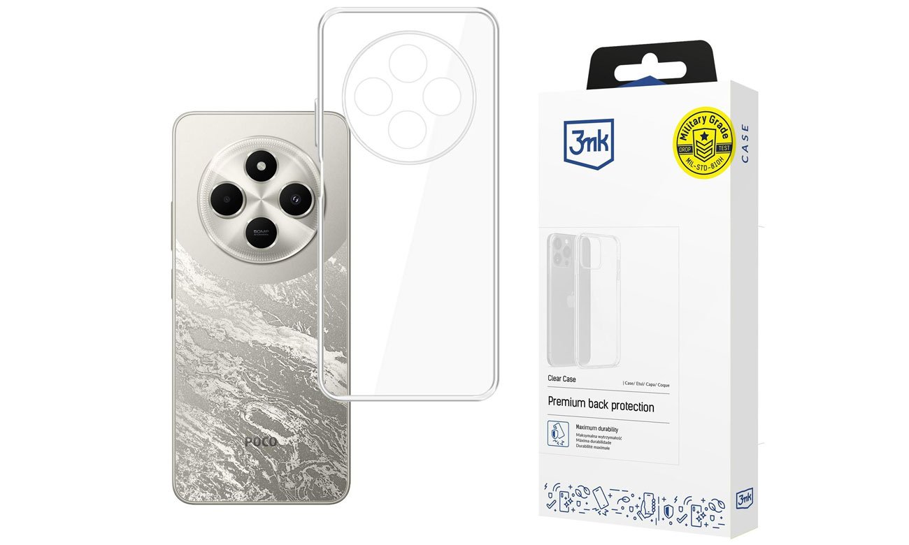 3mk Clear Case do realme C75
