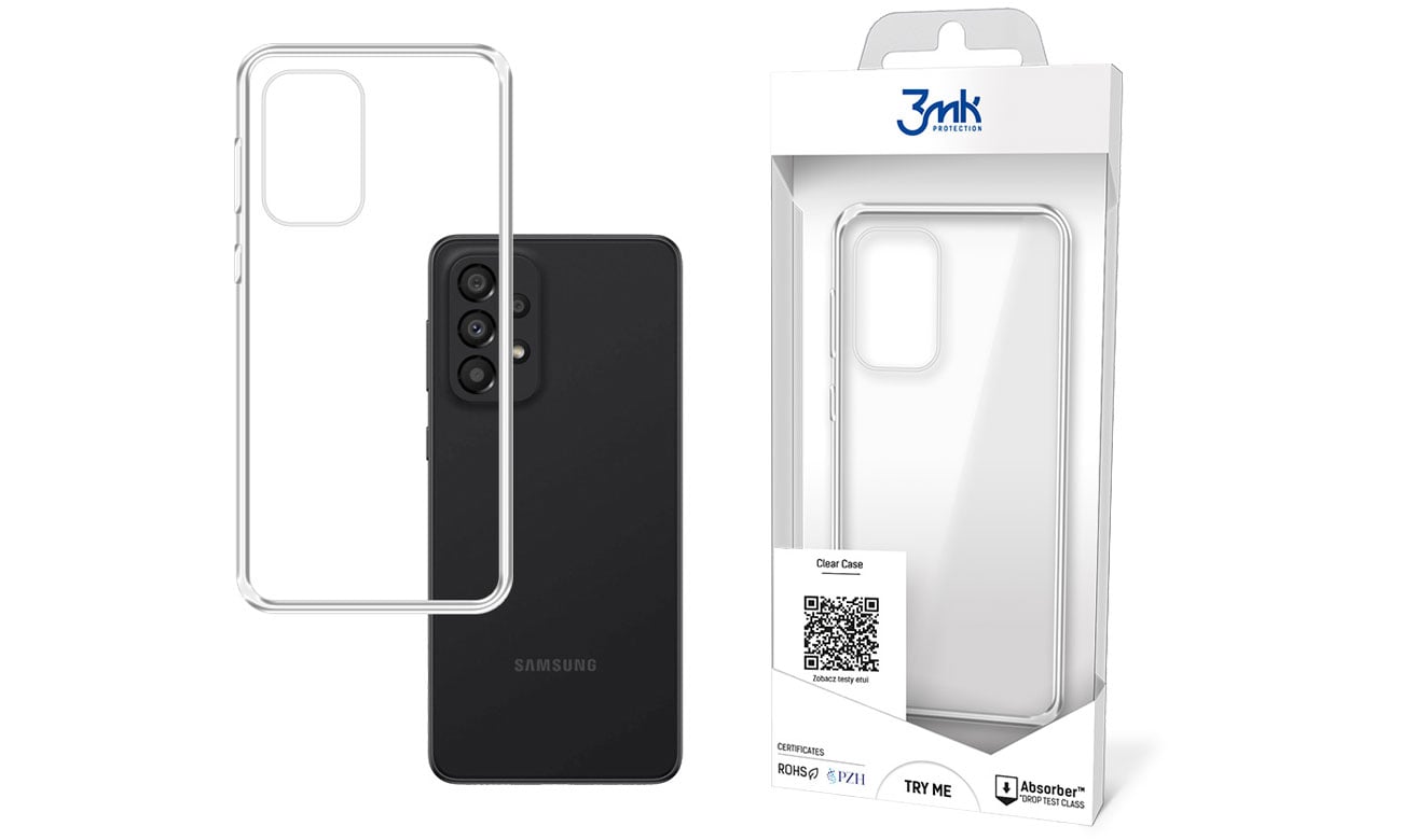 Etui 3mk Clear Case do Samsung Galaxy A33