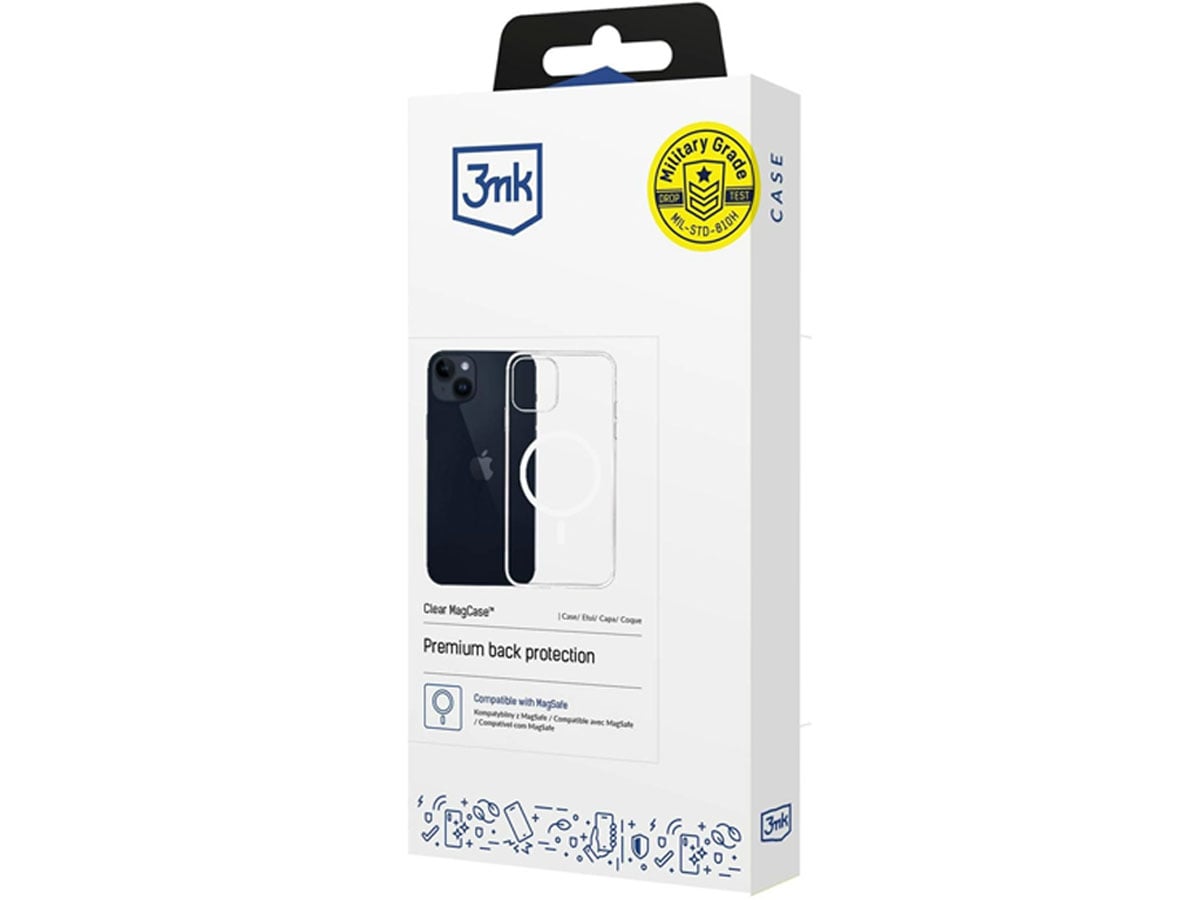 Etui 3mk Clear MagCase do iPhone 16E