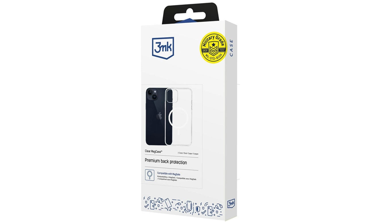 Etui 3mk Clear MagCase do iPhone 16E