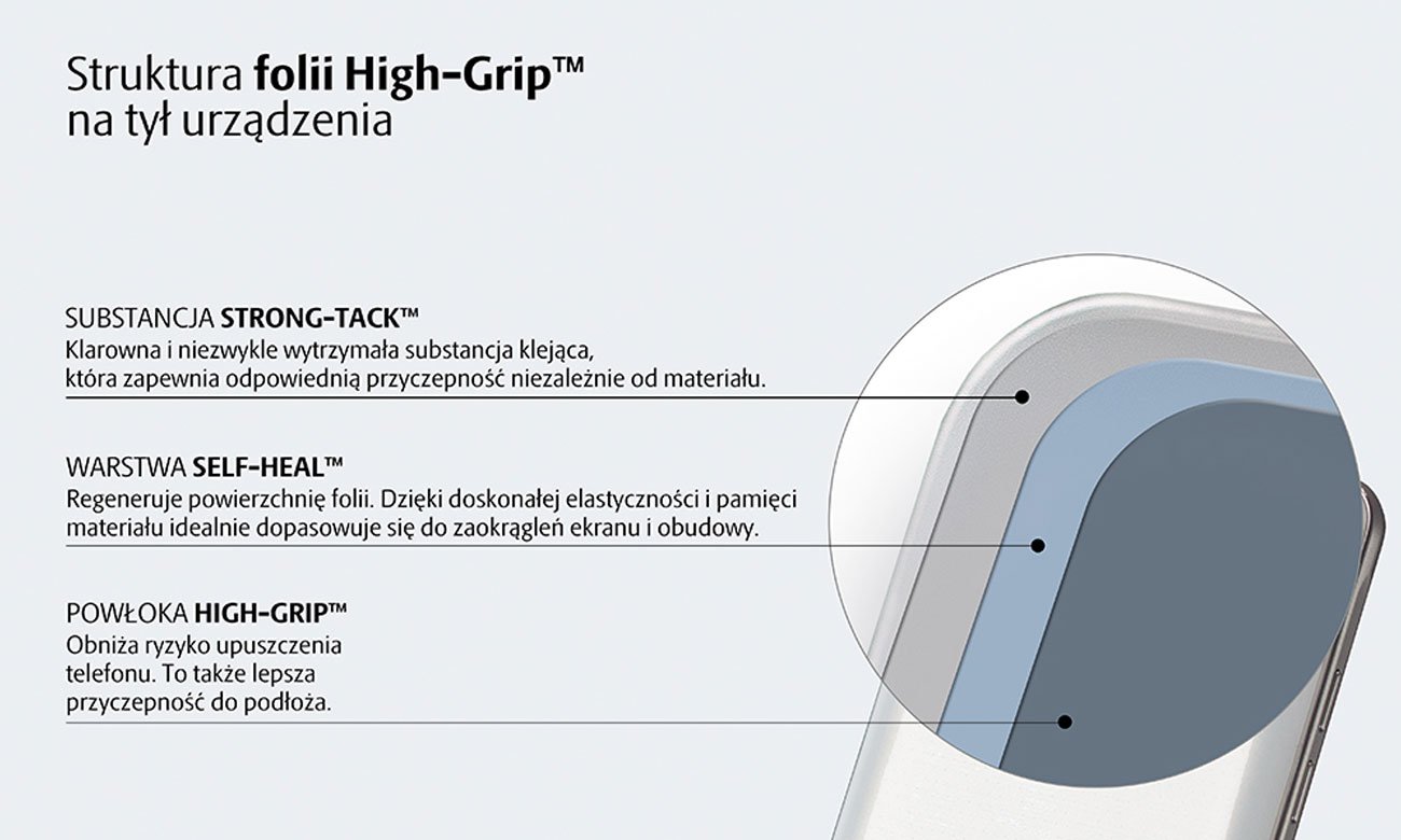 3mk Cover Folia High-Grip