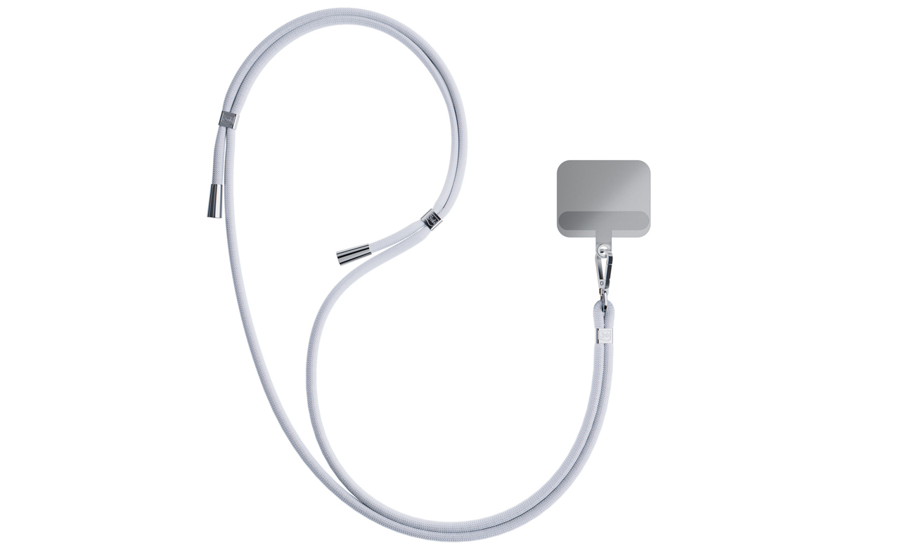 Sznurek do etui 3mk EasyClip Grey (silver) - Grafika