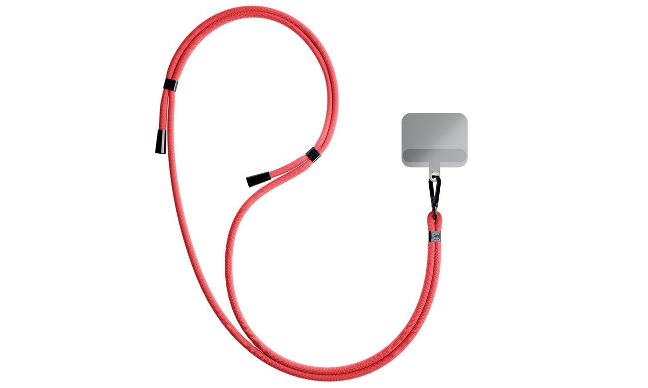 Sznurek do etui 3mk EasyClip Red (black) - Grafika