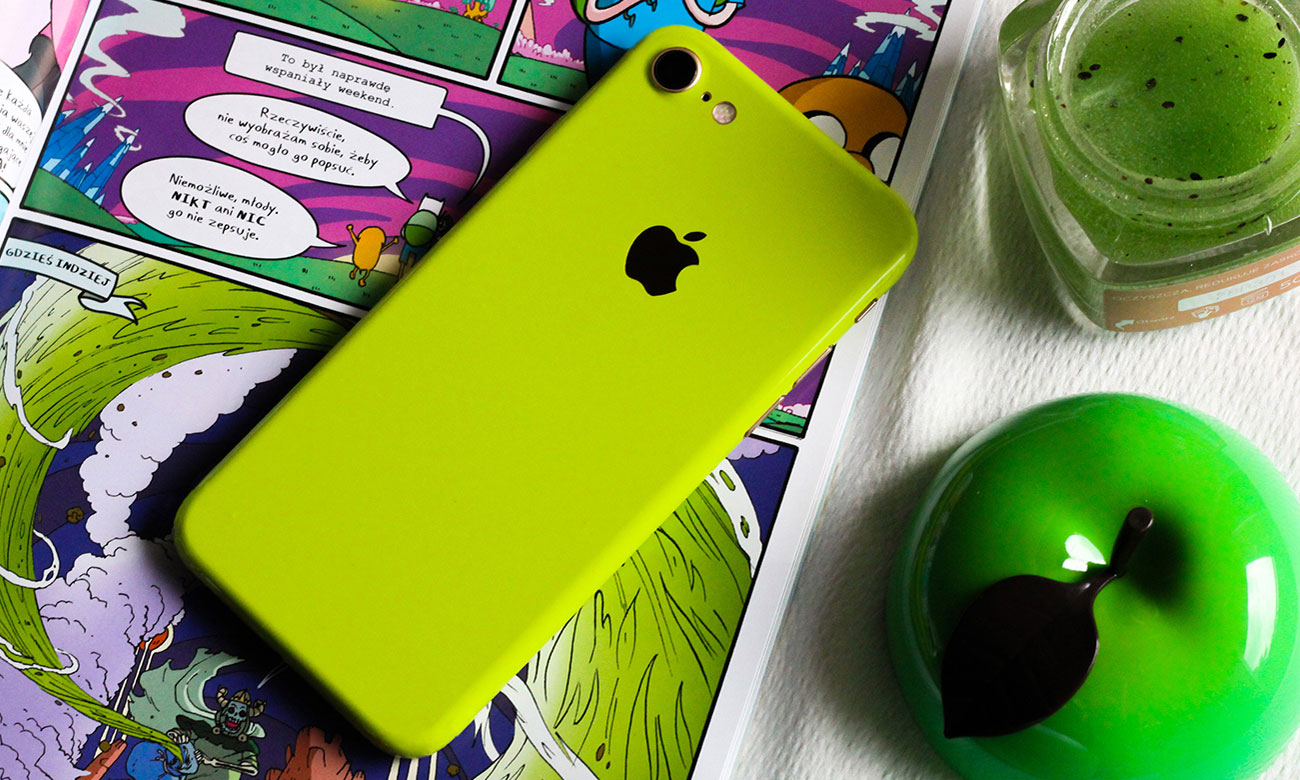 3mk Ferya SkinCase Glossy Lime Green
